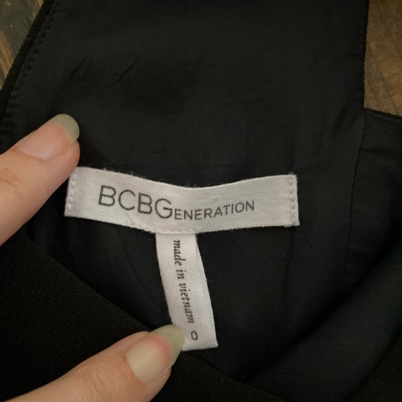 BCBGeneration Black Cut-out Dress - Picture 8 of 13